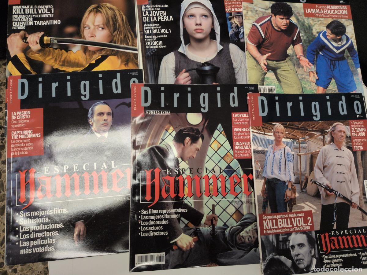 Cinema: Lote de 11 revistas Dirigido. A&ntilde;o 2004 completo (n&ordm; 330-340) -