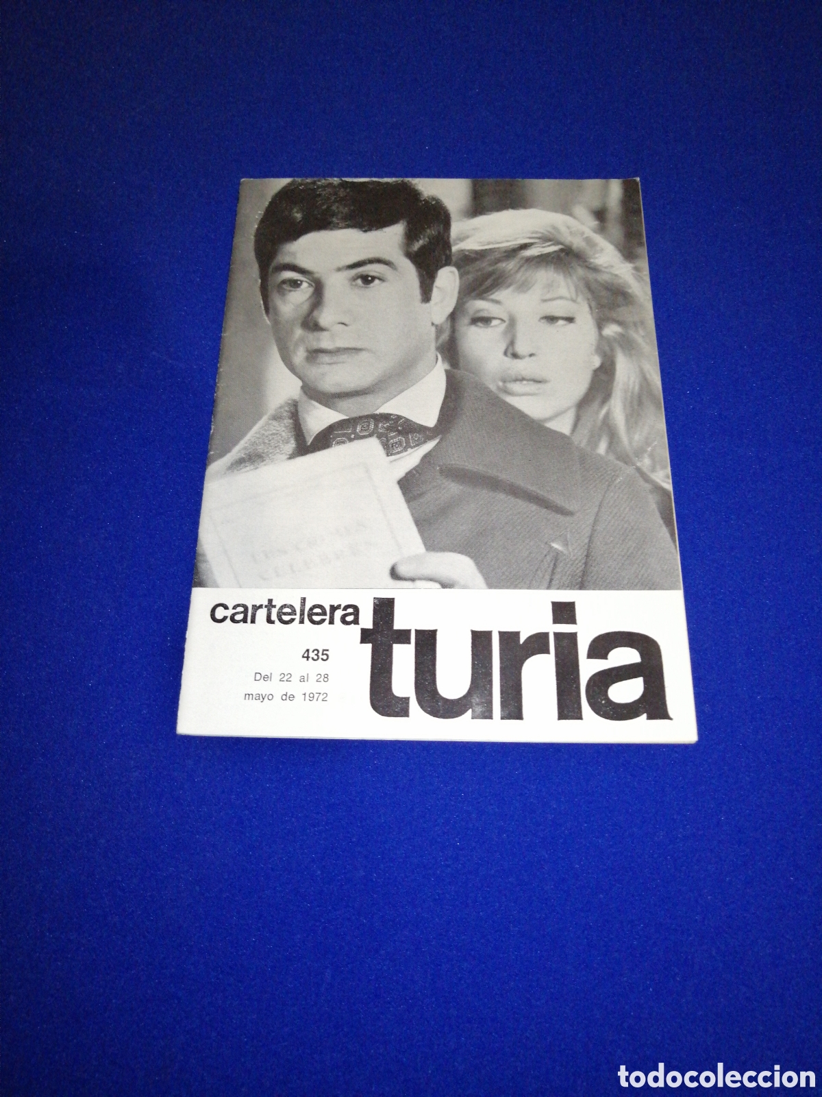 Cine: CARTELERA TURIA N&Uacute;MERO 435 PORTADA JEAN-CLAUDE BRIALY