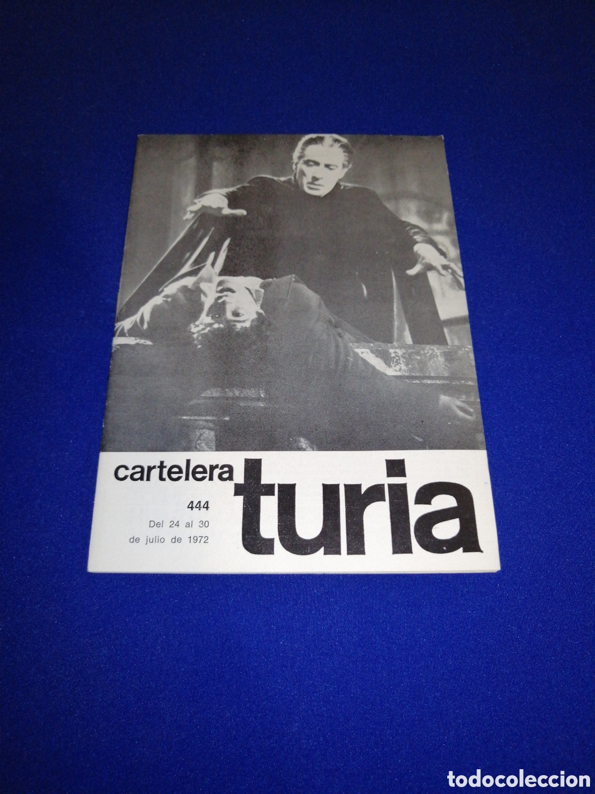 Cin&eacute;ma: CARTELERA TURIA N&Uacute;MERO 444 PORTADA DRACULA
