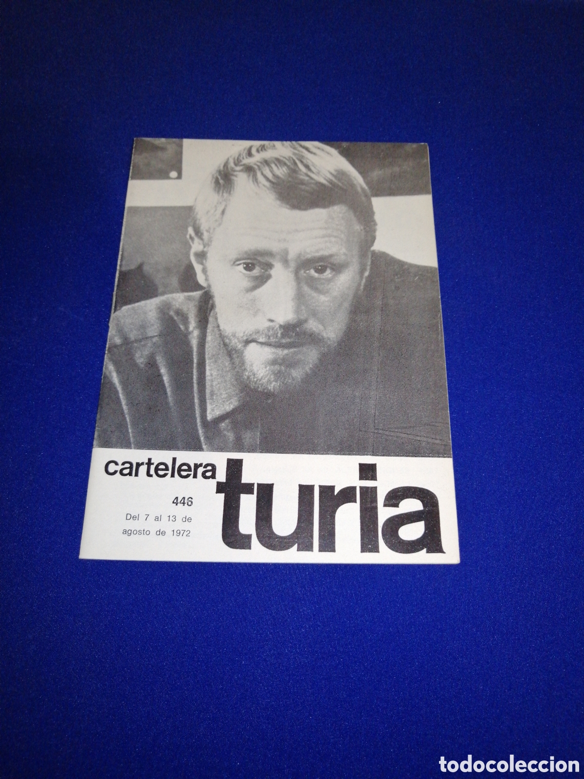 Cinema: CARTELERA TURIA N&Uacute;MERO 446 PORTADA MAX VON SYDOW