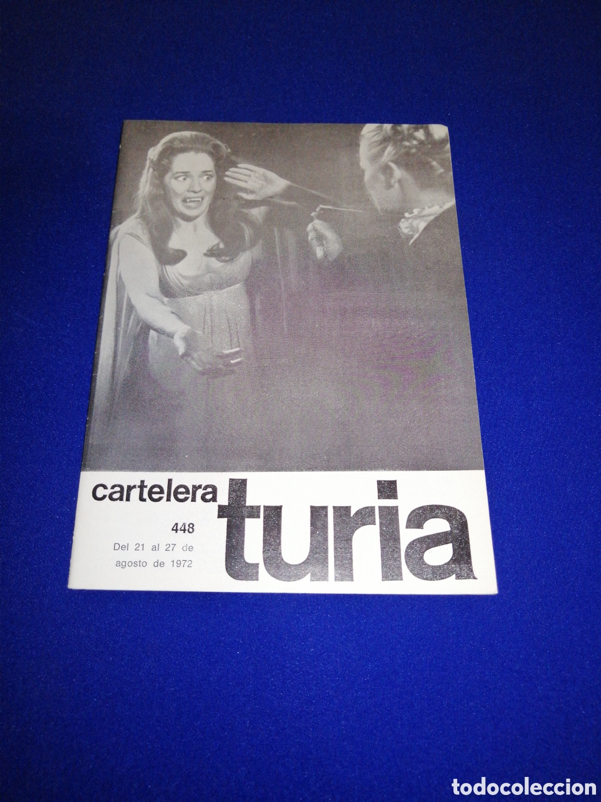 Cine: CARTELERA TURIA N&Uacute;MERO 448 PORTADA FULMOGRAFIA SOBRE VAMPIROS