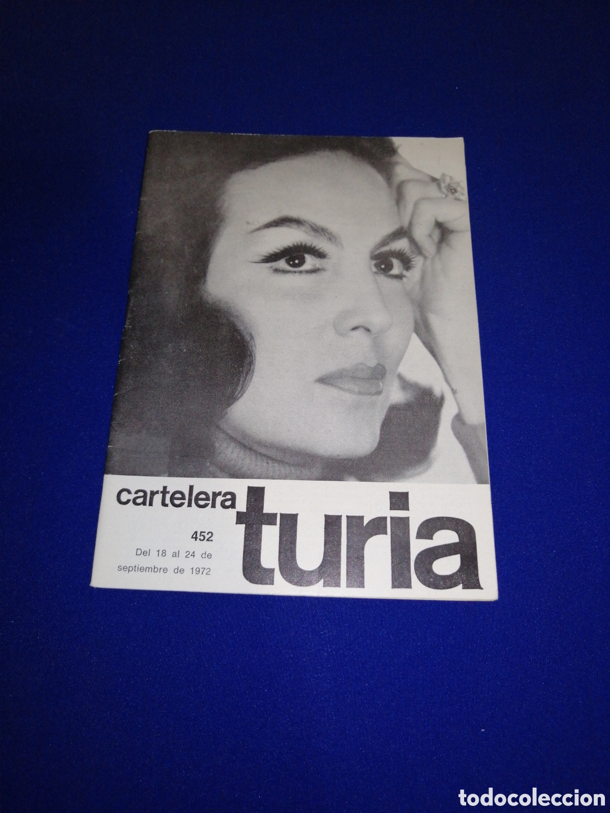 Cinema: CARTELERA TURIA N&Uacute;MERO 452 PORTADA MARIA FELIX