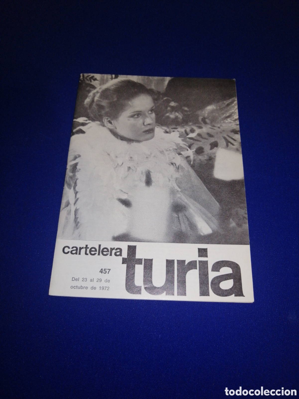 Cinema: CARTELERA TURIA N&Uacute;MERO 457 PORTADA VENECIA 72 LAS PEL&Iacute;CULAS