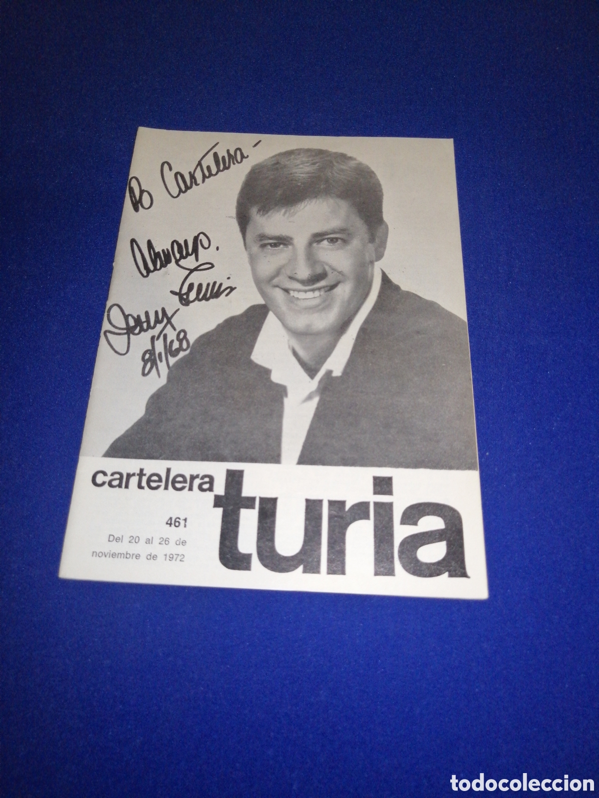 Cinema: CARTELERA TURIA N&Uacute;MERO 461 PORTADA JERRY LEWIS