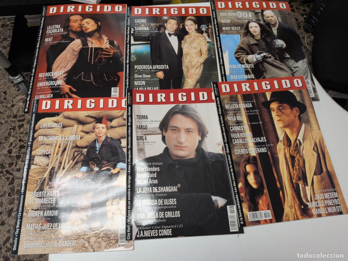 Cine: Lote de 11 revistas Dirigido. A&ntilde;o 1996 completo (n&ordm; 242-252) -