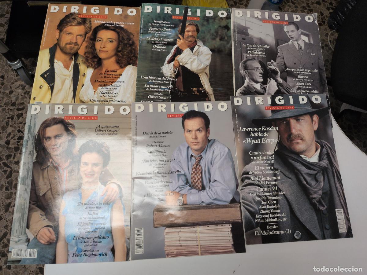 Cinema: Lote de 11 revistas Dirigido. A&ntilde;o 1994 completo ( n&ordm; 220-230) -