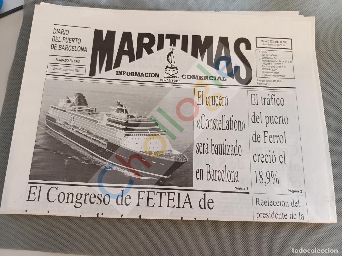 Cine: Revista Maritimas Crucero Constellation Puerto Port barcelona