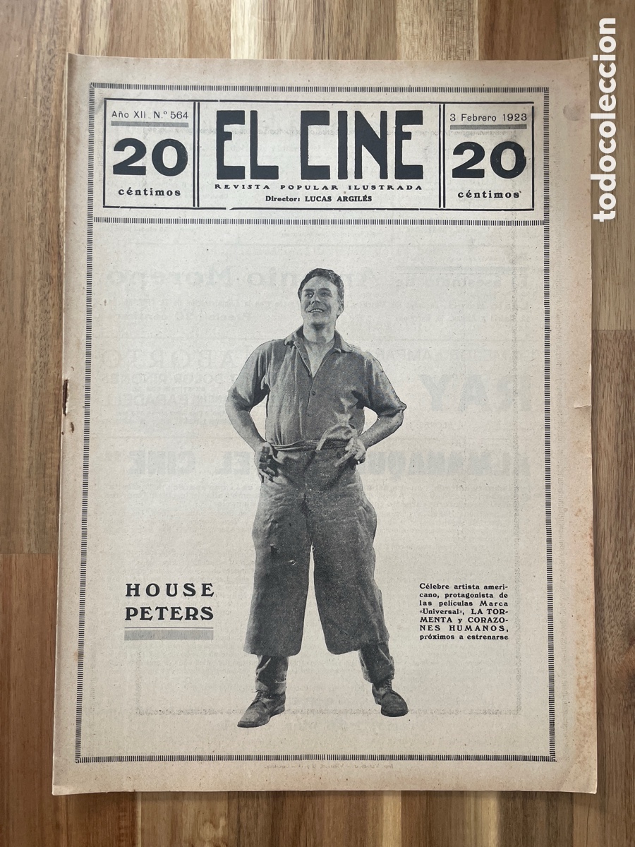 Kino: El cine. Revista popular ilustrada. 3 de febrero de 1923. N&uacute;mero 564.