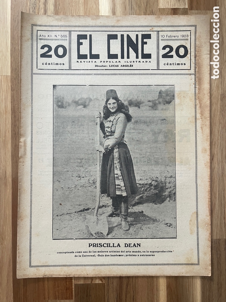 Cinema: El cine. Revista popular ilustrada. 10 de febrero de 1923. N&uacute;mero 565.