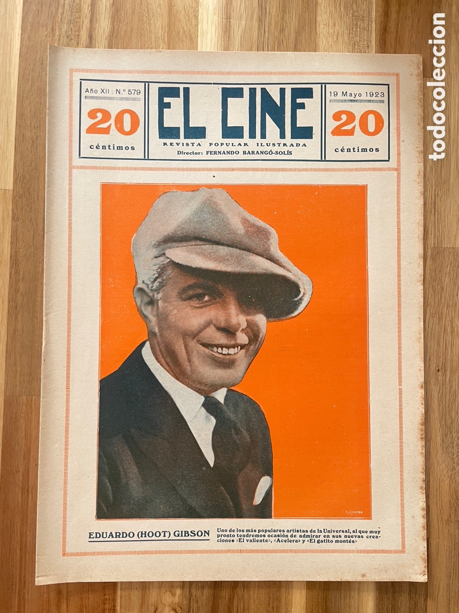 Cinema: El cine. Revista popular ilustrada. 19 de mayo de 1923. N&uacute;mero 579.