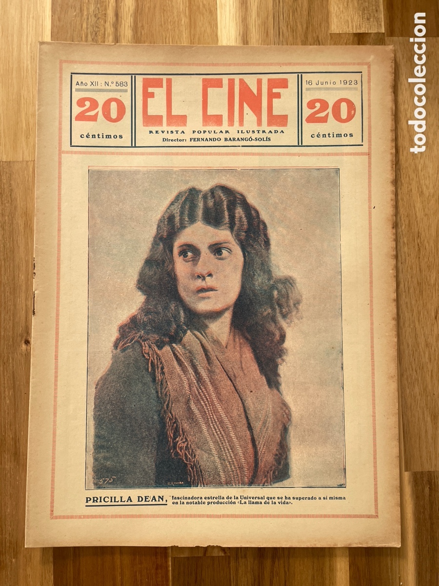 Cinema: El cine. Revista popular ilustrada. 16 de junio de 1923. N&uacute;mero 583.