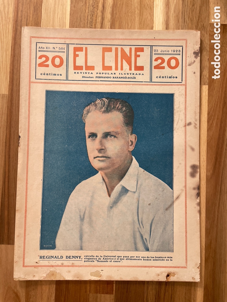 Cinema: El cine. Revista popular ilustrada. 23 de junio de 1923. N&uacute;mero 584.