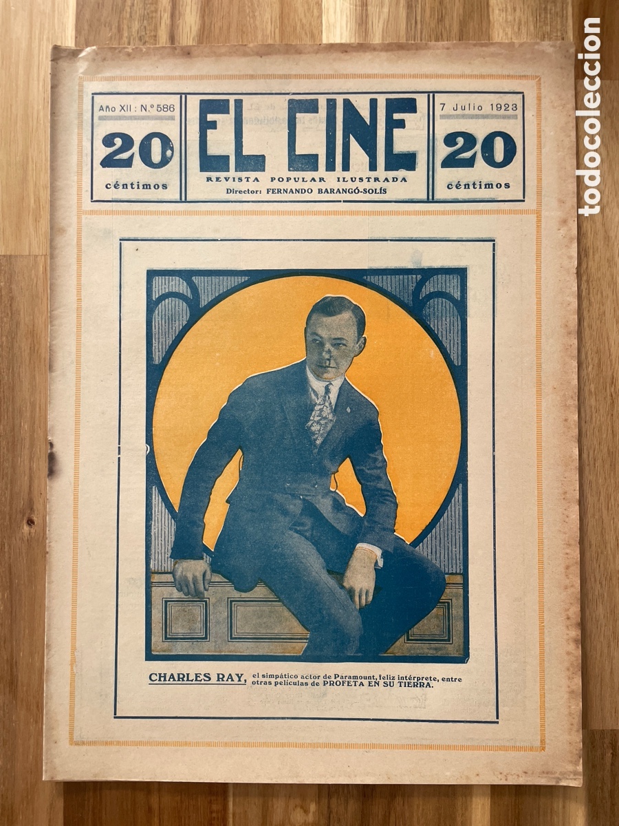 Kino: El cine. Revista popular ilustrada. 7 de julio de 1923. N&uacute;mero 586.