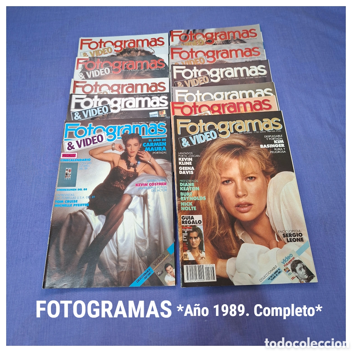Cine: Revistas Fotogramas 1989-90-91-92-93-94-95-96-97