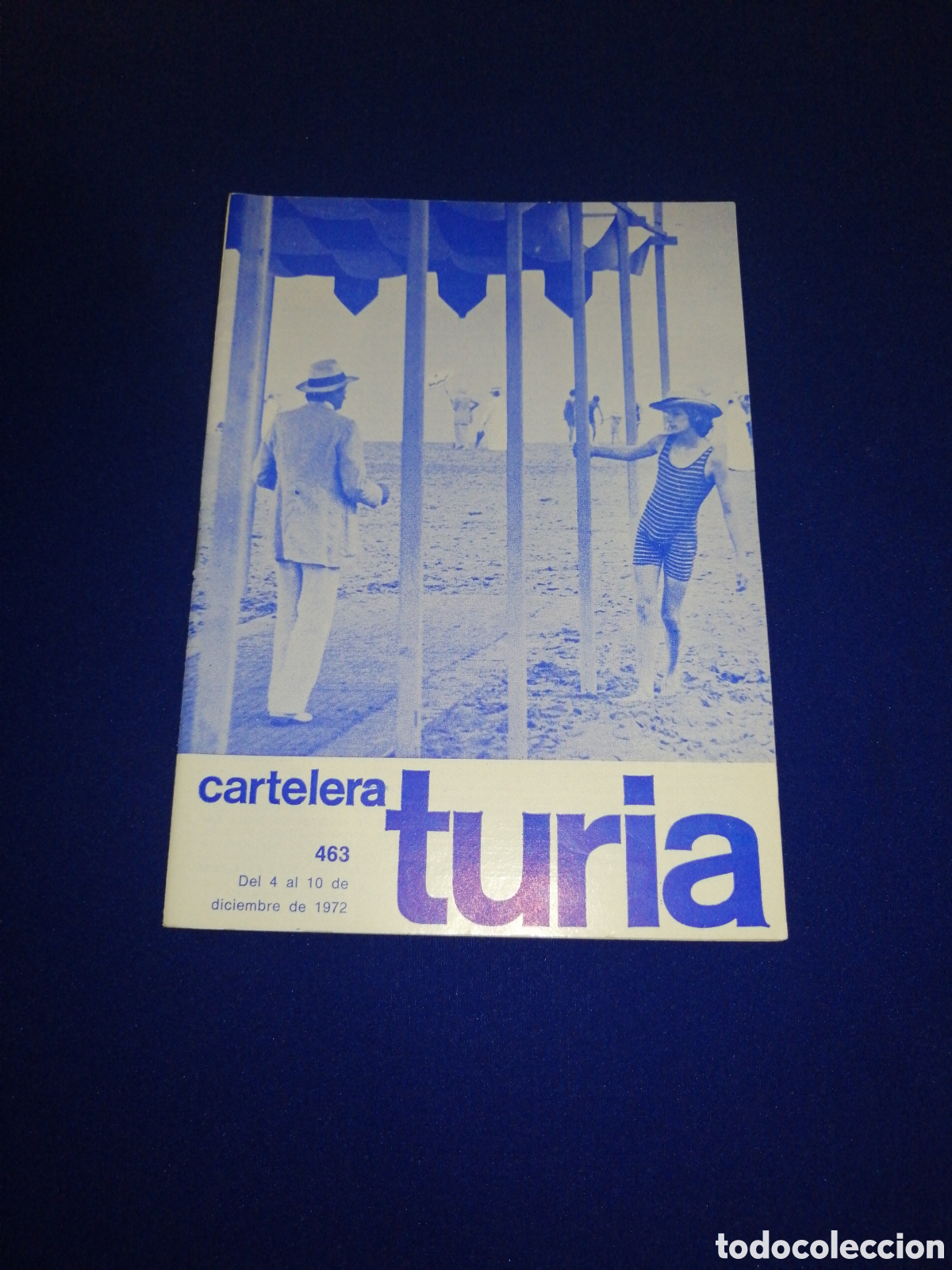 Cin&eacute;ma: CARTELERA TURIA N&Uacute;MERO 463 A&Ntilde;O 1972 PORTADA MUERTE EN VENECIA