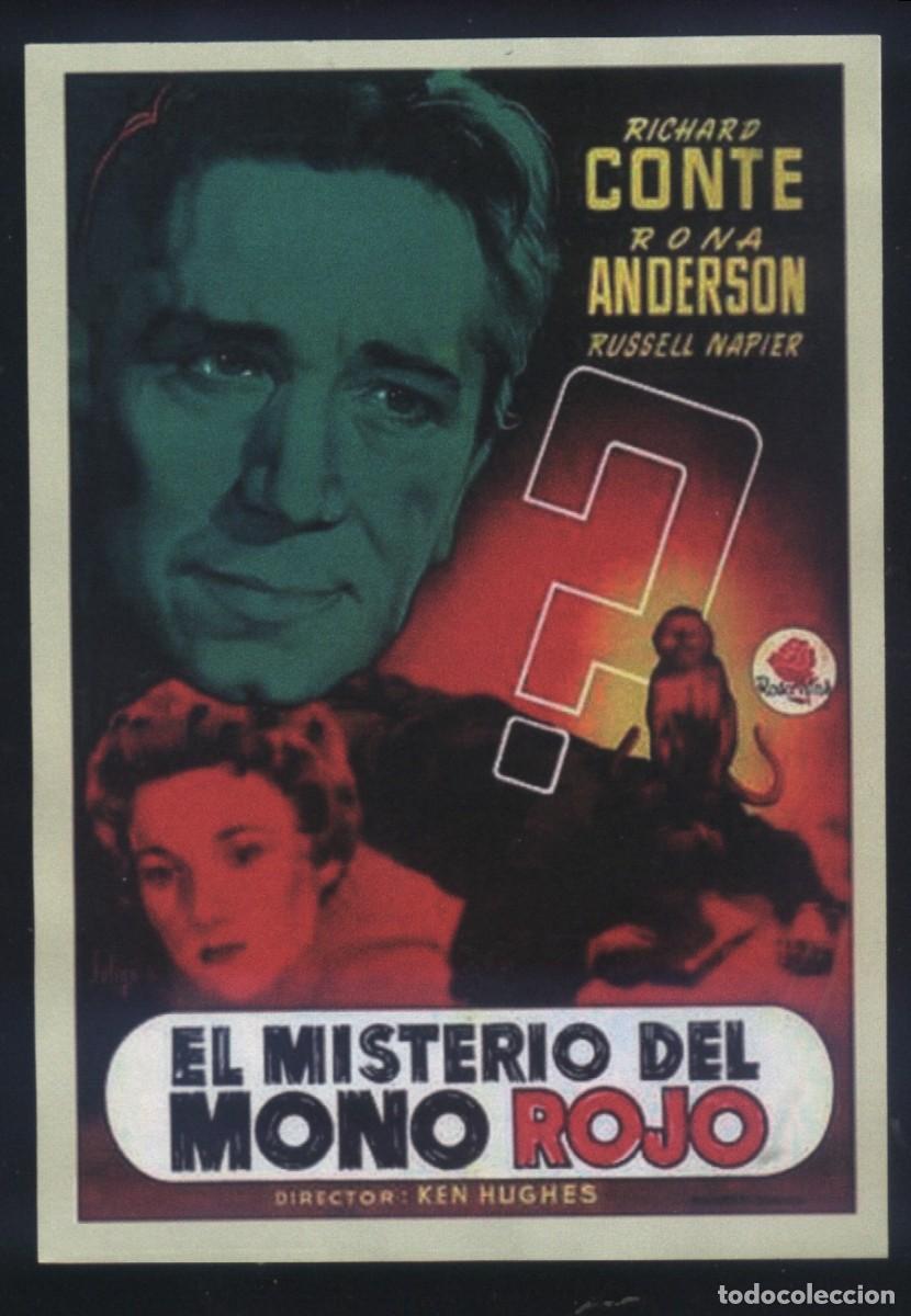 Cine: Q-02169- EL MISTERIO DEL MONO ROJO (Little Red Monkey) (SOLIG&Oacute;) RICHARD CONTE