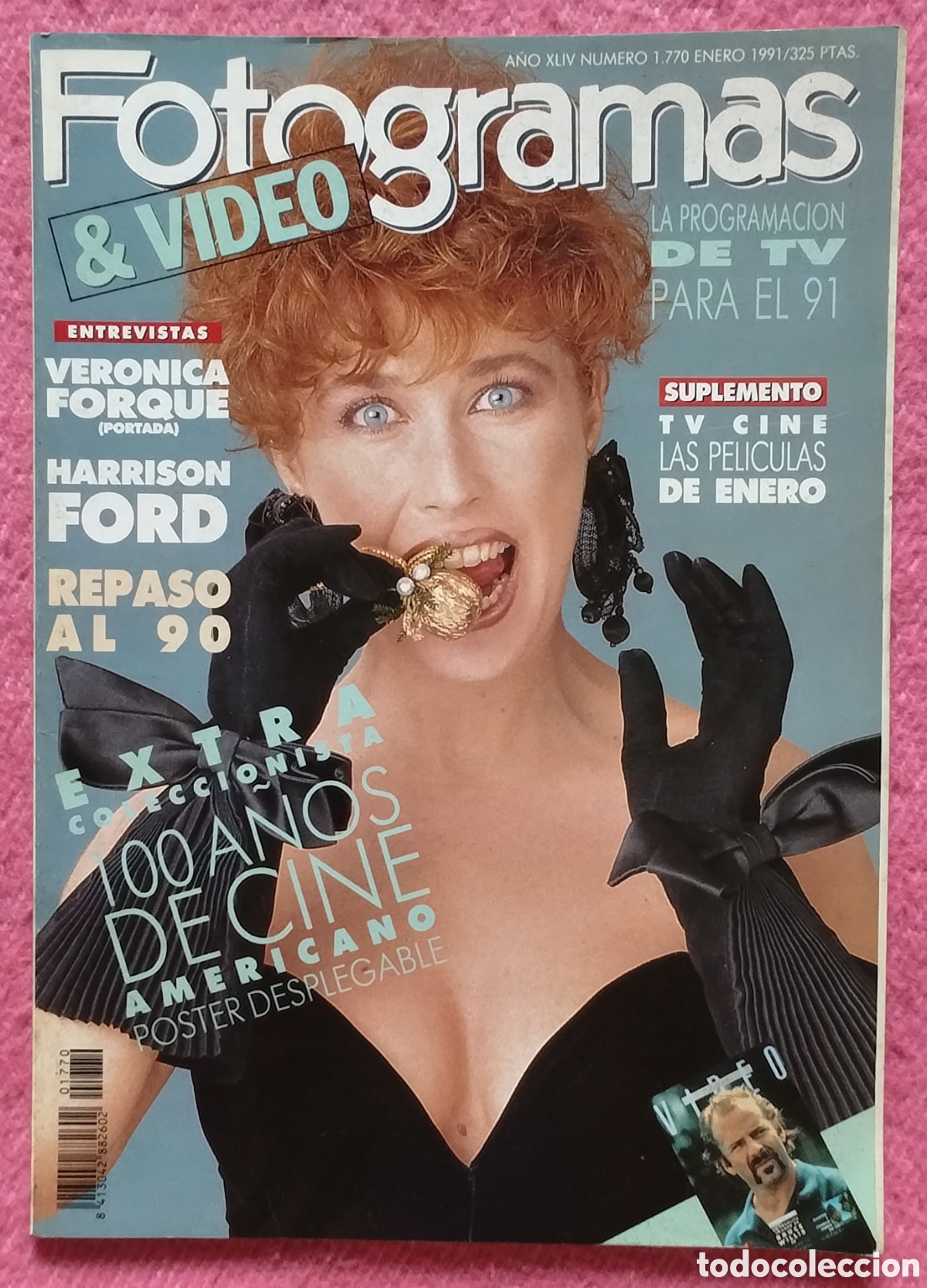 Cine: Magazine FOTOGRAMAS 1770 - Veronica Forque / Harrison Ford
