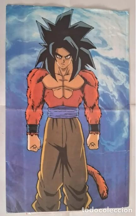Kino: poster dragon ball goku nivel 4 usado en buen estado 140x58