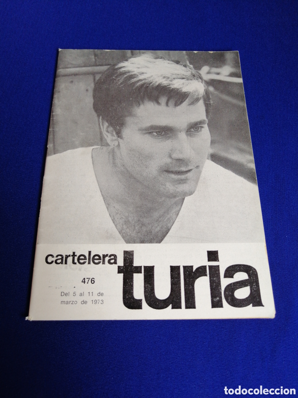 Cin&eacute;ma: CARTELERA TURIA N&Uacute;MERO 476 A&Ntilde;O 1973 PORTADA FRANCO NERO