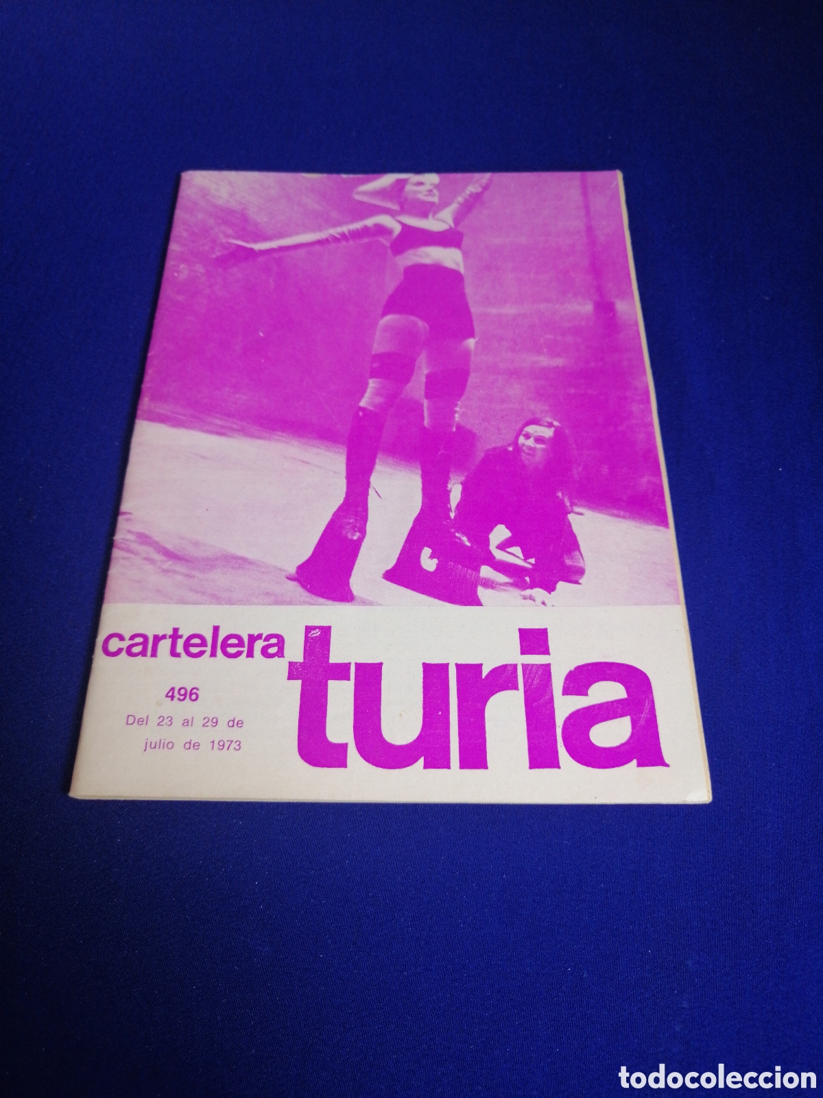 Cine: CARTELERA TURIA N&Uacute;MERO 496 A&Ntilde;O 1973