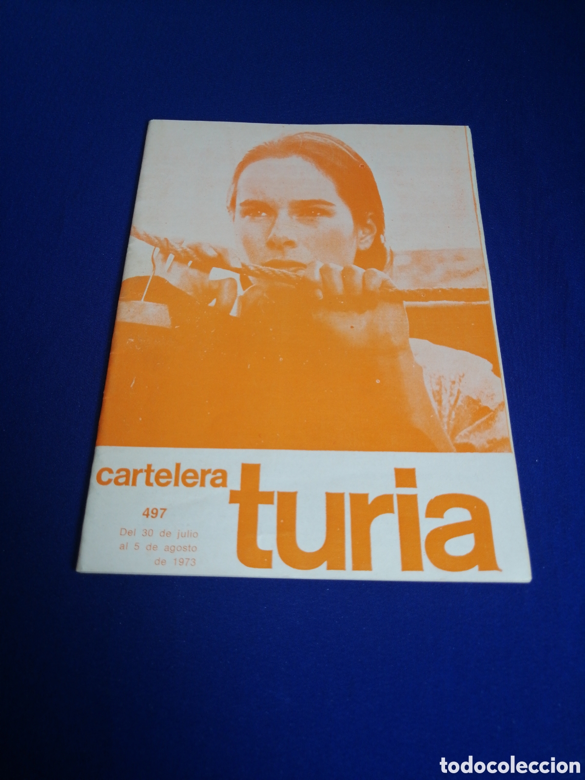 Cine: CARTELERA TURIA N&Uacute;MERO 497 A&Ntilde;O 1973