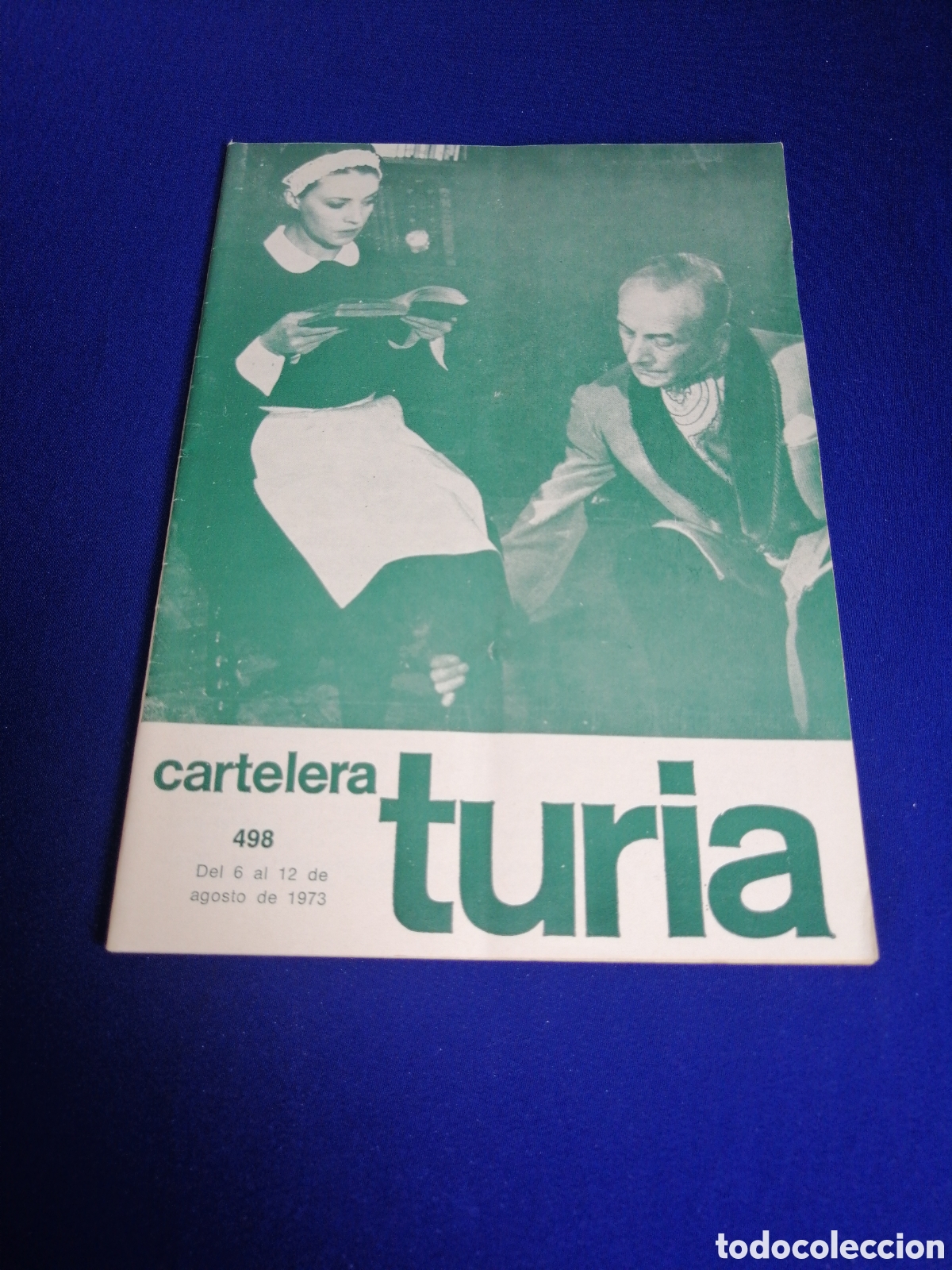 Cine: CARTELERA TURIA N&Uacute;MERO 498 A&Ntilde;O 1973