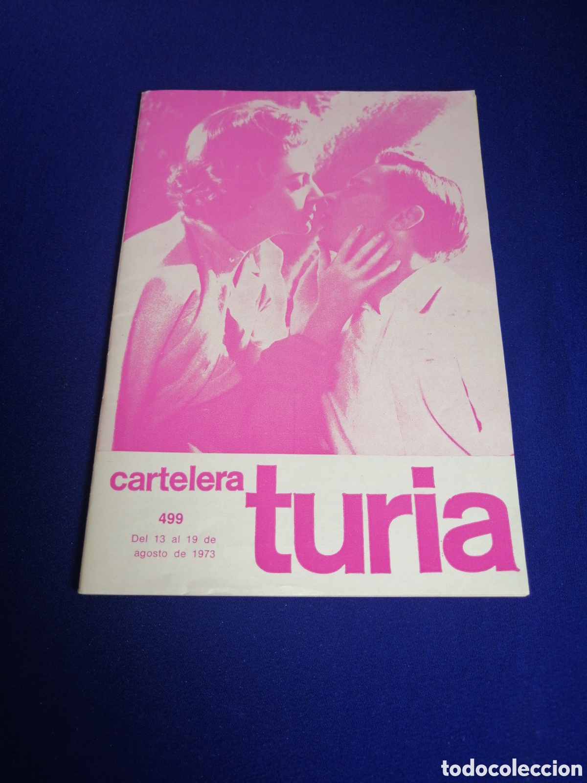 Cine: CARTELERA TURIA N&Uacute;MERO 499 A&Ntilde;O 1973 PORTADA DEBORAH KERR