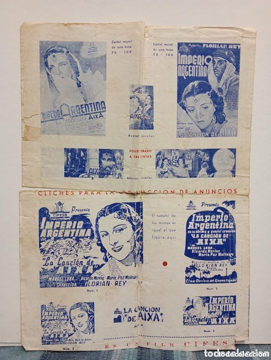 Cinema: CLICHES PARA LA CONFECCI&Oacute;N DE ANUNCIOS. IMPERIO ARGENTINA. FRASES DE PUBLICIDAD