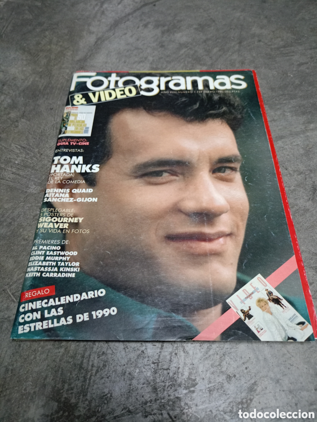 Kino: FOTOGRAMAS N&ordm; 1759 - ENERO 1990 - TOM HANKS.