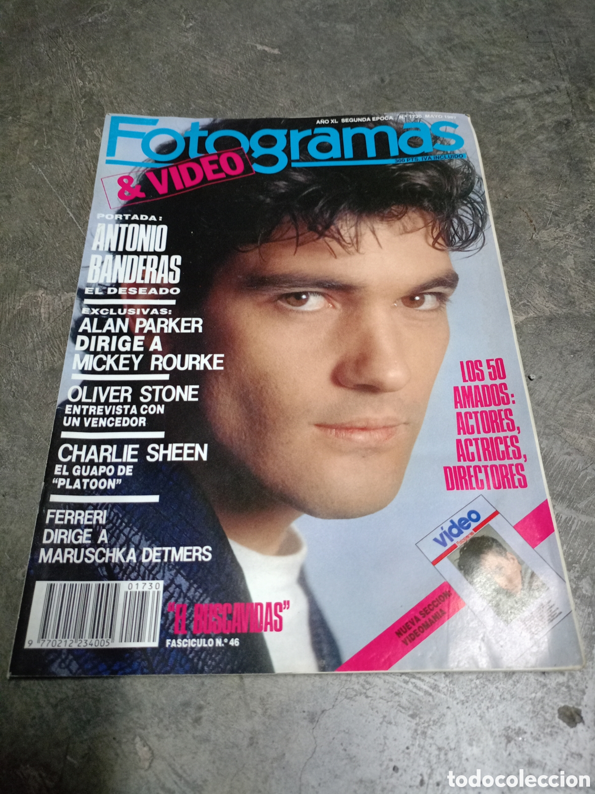 Kino: FOTOGRAMAS N 1730 - MAYO 87 - ANTONIO BANDERAS - ALAN PARKER - CHARLIE SHEEN