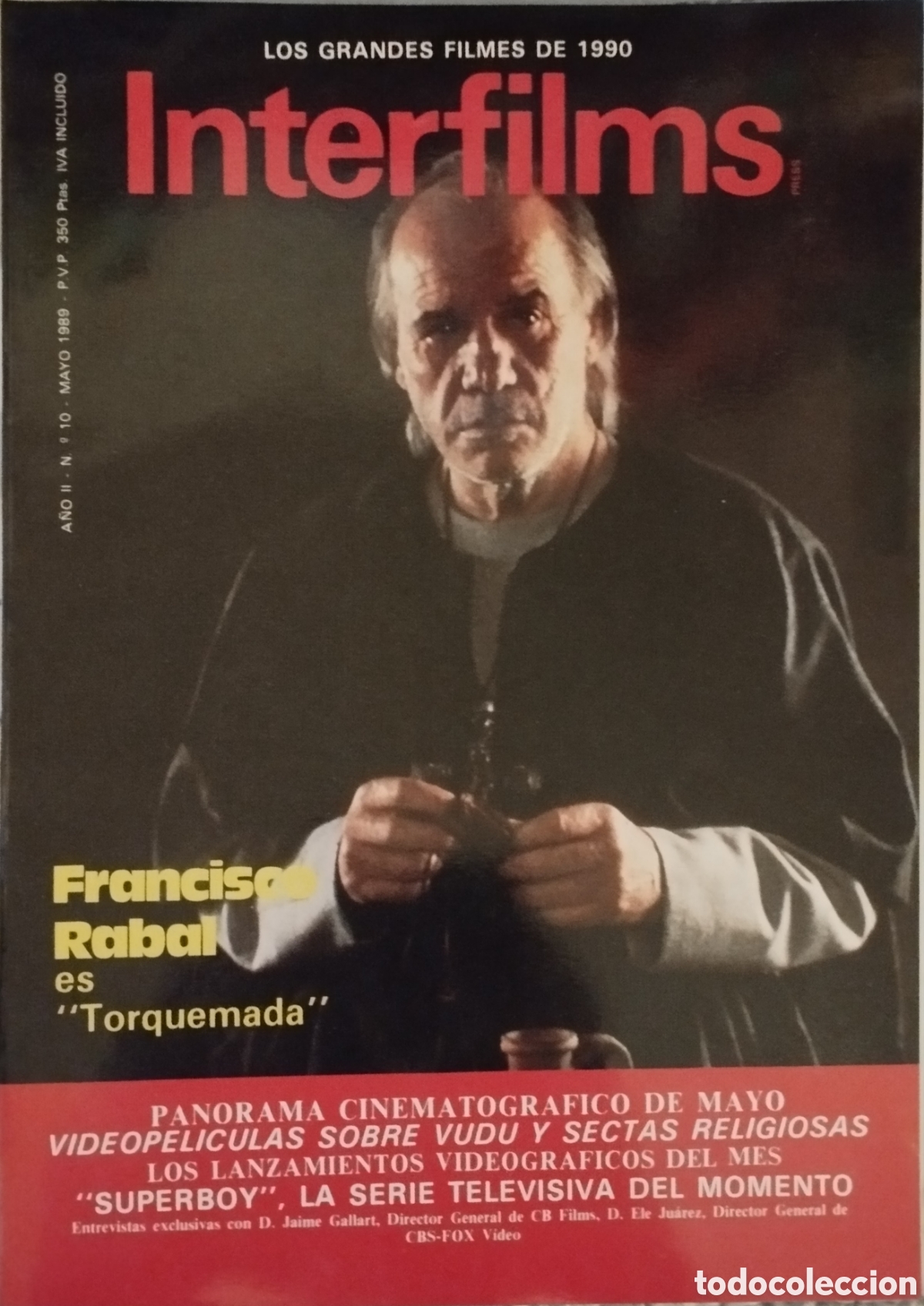 Cine: Interfilms 10 Mayo 1989