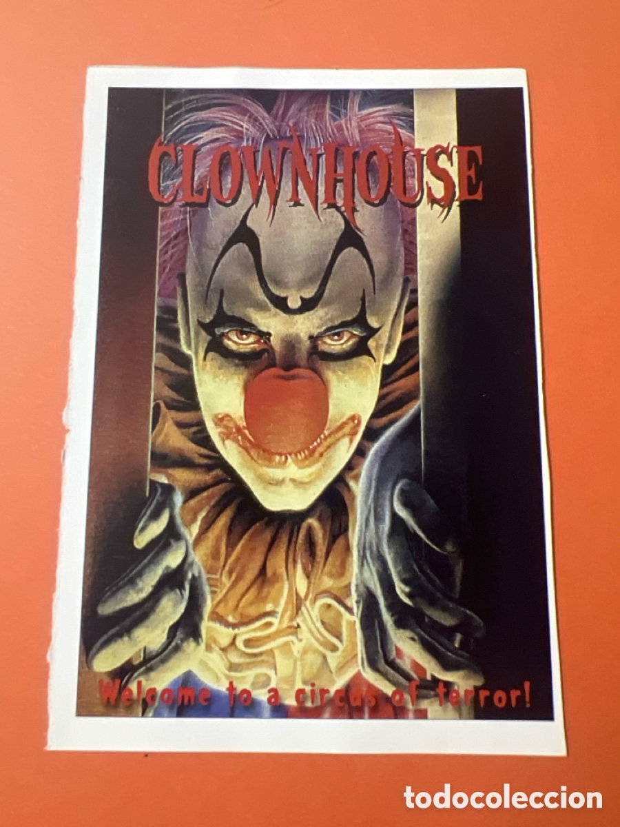 Cine: W201. TERROR MAN&Iacute;A - CUIDADO CON EL PAYASO - ACCI&Oacute;N - CLOWNHOUSE