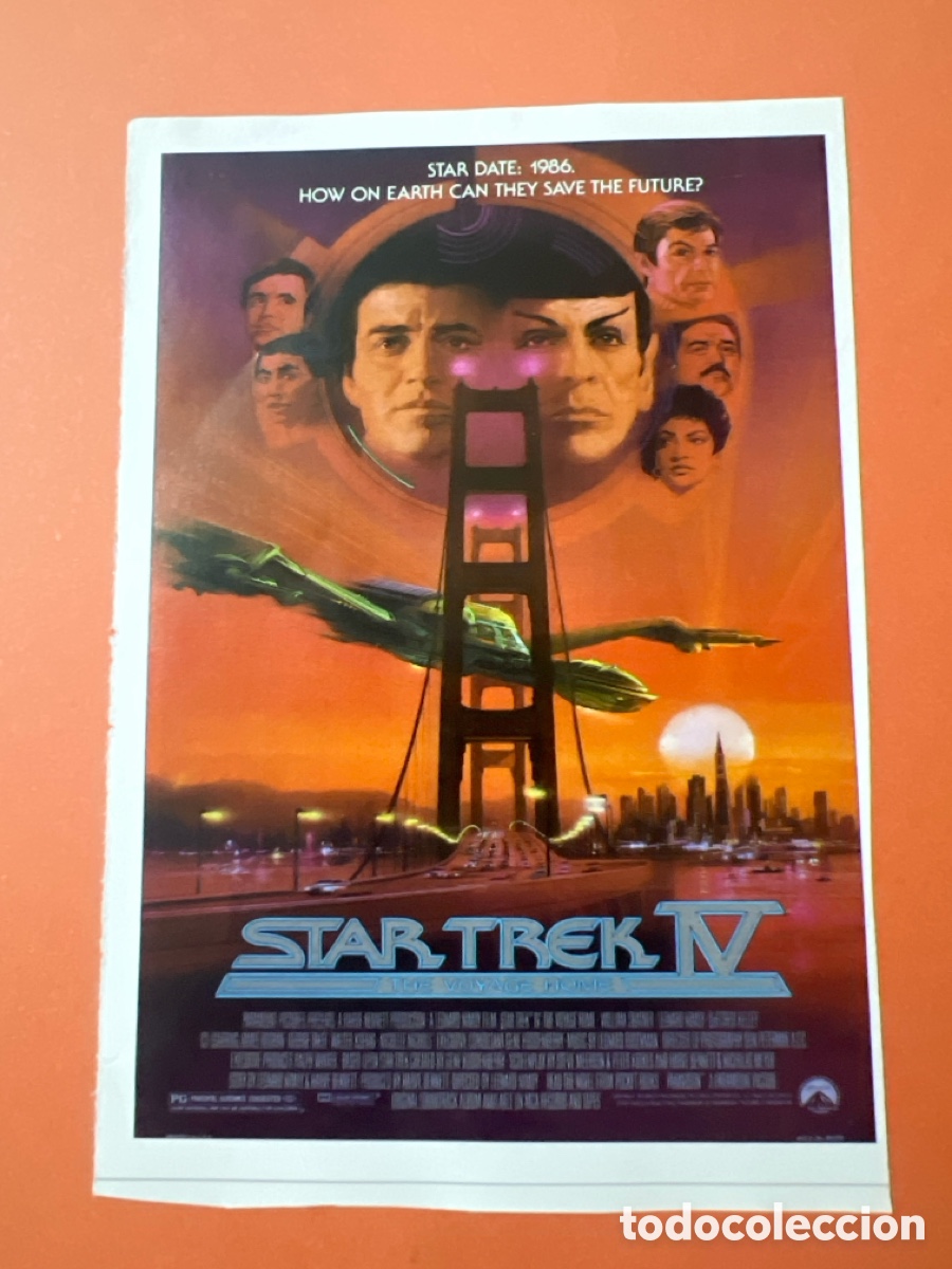 Kino: W201. CARTEL MAN&Iacute;A - STAR TREK - STAR TREK 4: MISI&Oacute;N SALVAR LA TIERRA