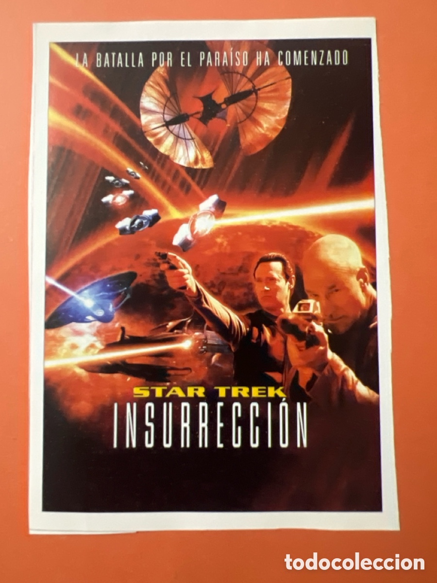 Cin&eacute;ma: W201. CARTEL MAN&Iacute;A - STAR TREK - STAR TREK: INSURRECCION