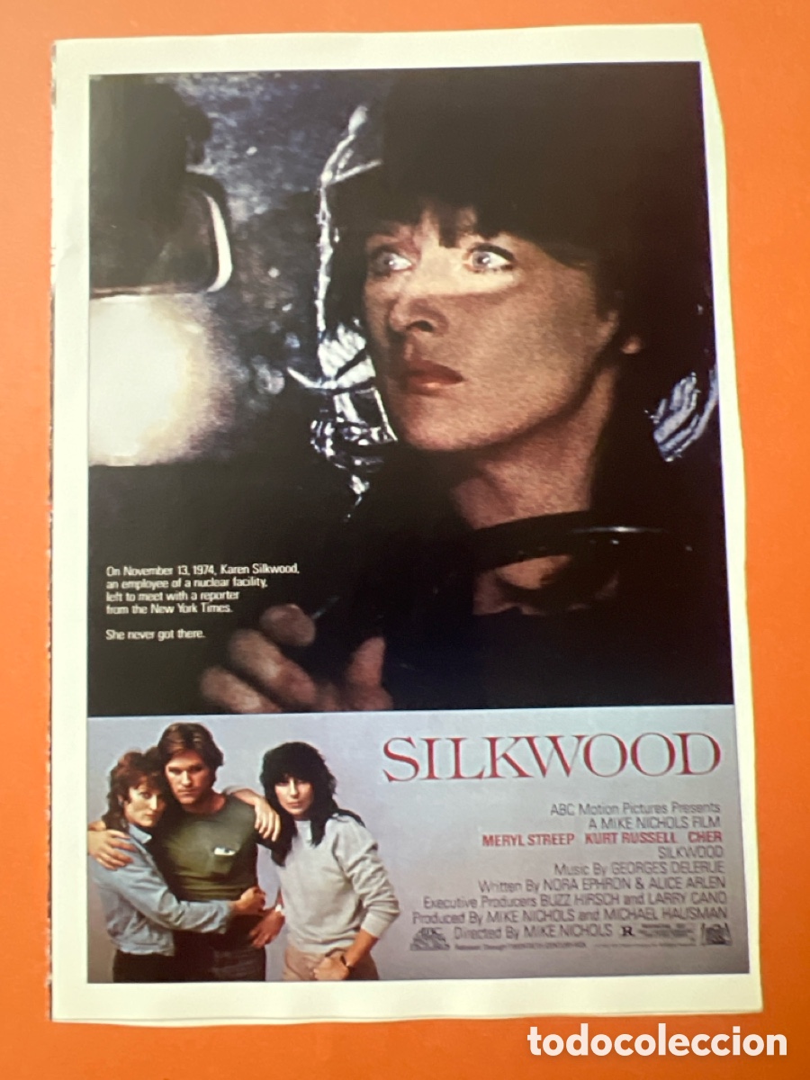 Cinema: W201. CARTEL MAN&Iacute;A - MIKE NICHOLS - SILKWOOD