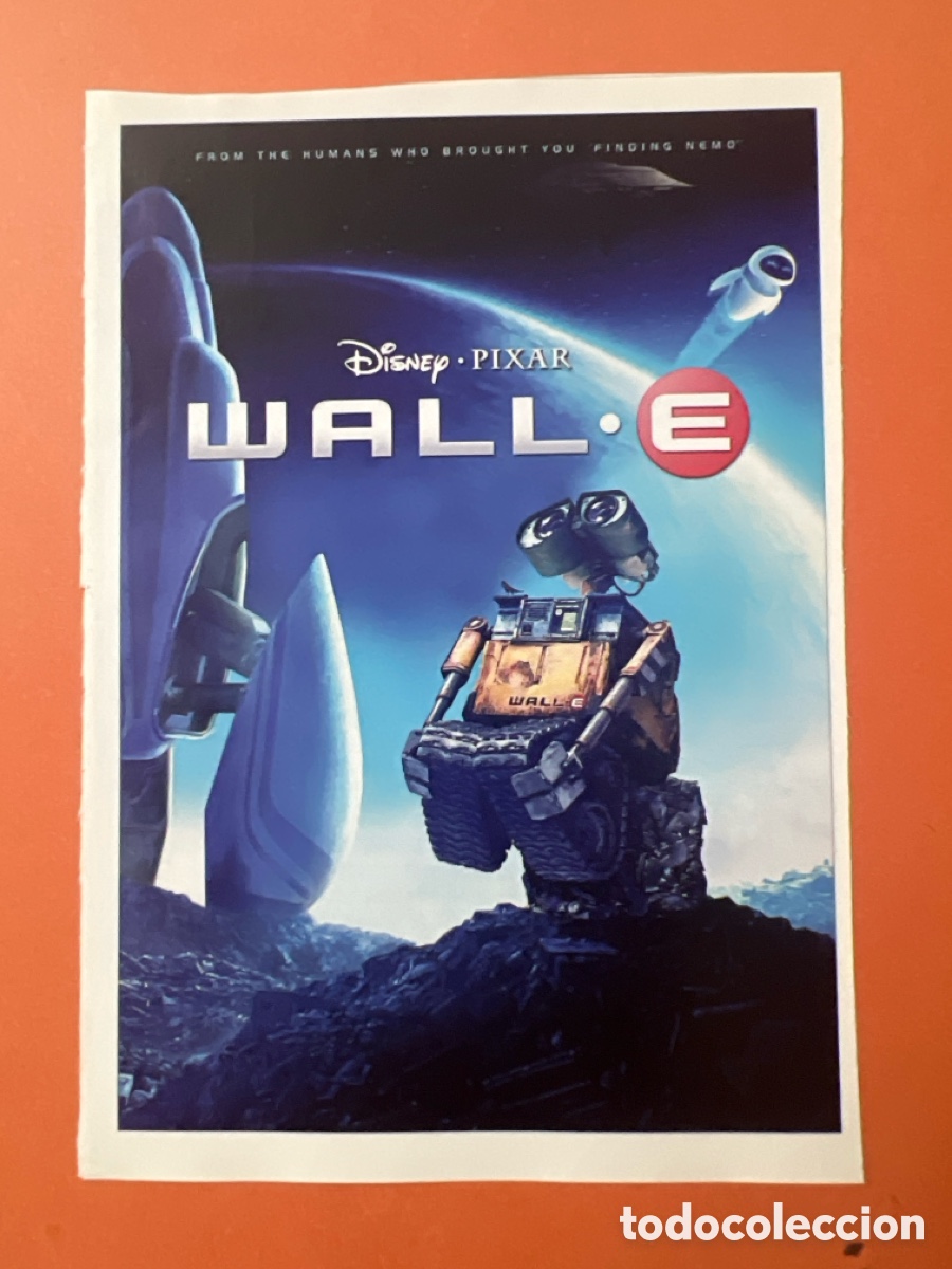 Kino: W201. CARTEL MAN&Iacute;A - PIXARMAN&Iacute;A - WALL-E, BATALL&Oacute;N DE LIMPIEZA