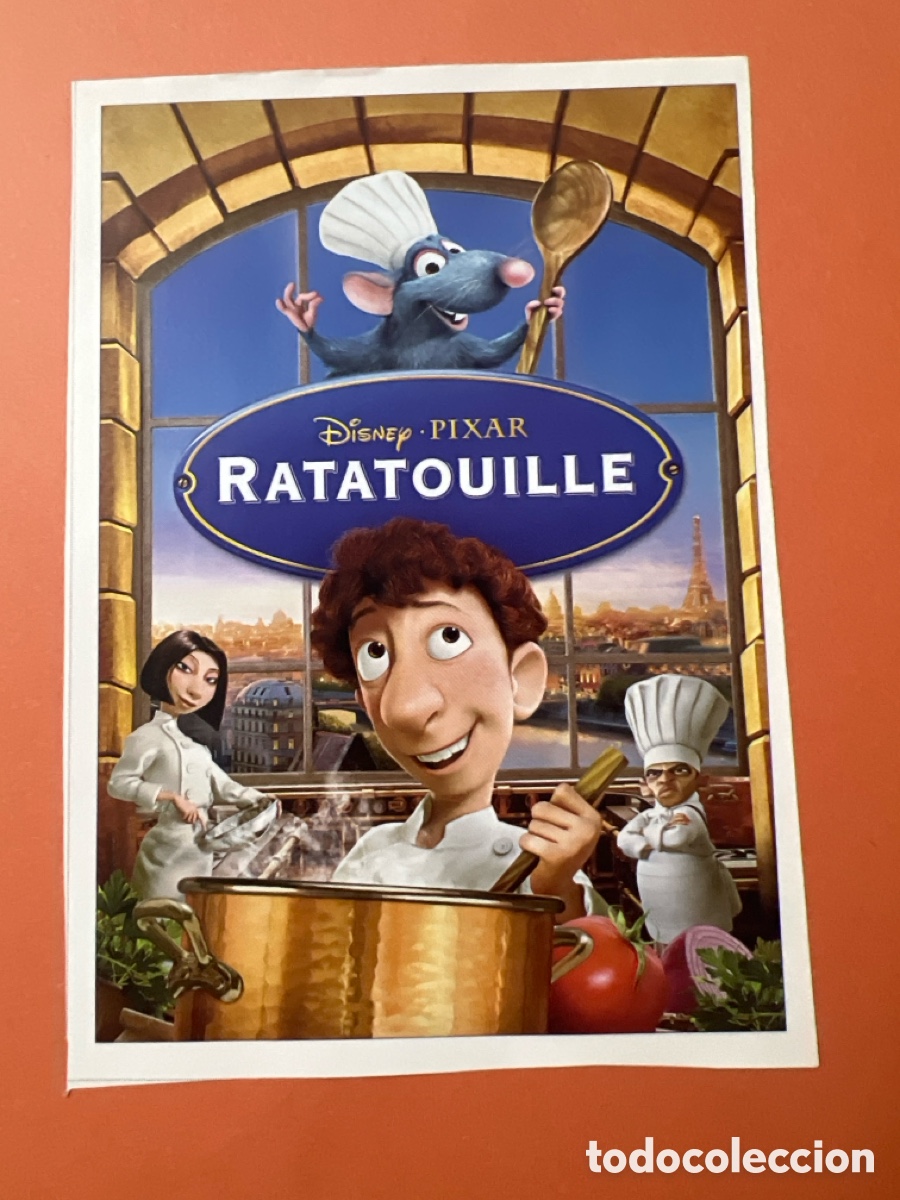 Cine: W201. CARTEL MAN&Iacute;A - PIXARMAN&Iacute;A - RATATOUILLE