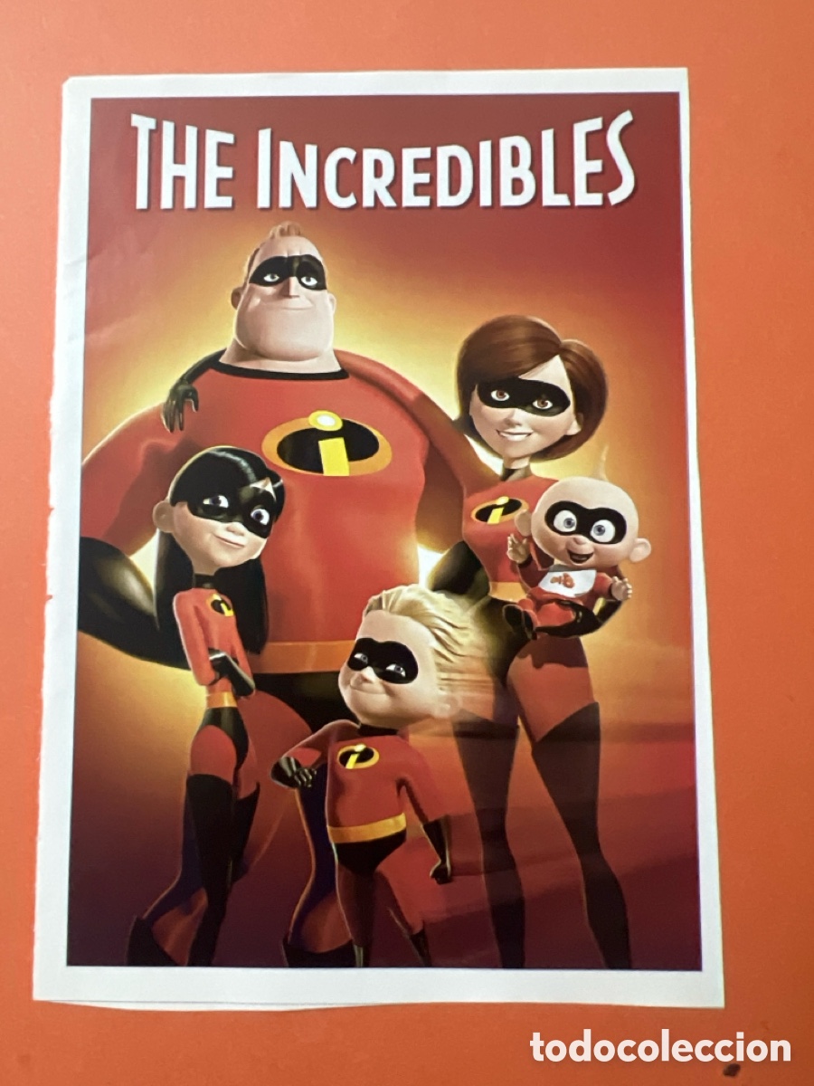 Cine: W201. CARTEL MAN&Iacute;A - PIXARMAN&Iacute;A - LOS INCRE&Iacute;BLES