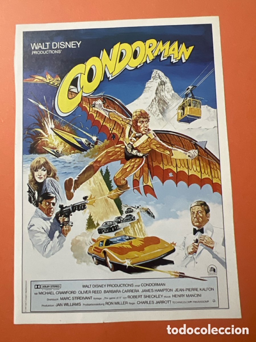 Kino: W201. CARTEL MAN&Iacute;A - LOS OTROS SUPERH&Eacute;ROES - CONDORMAN