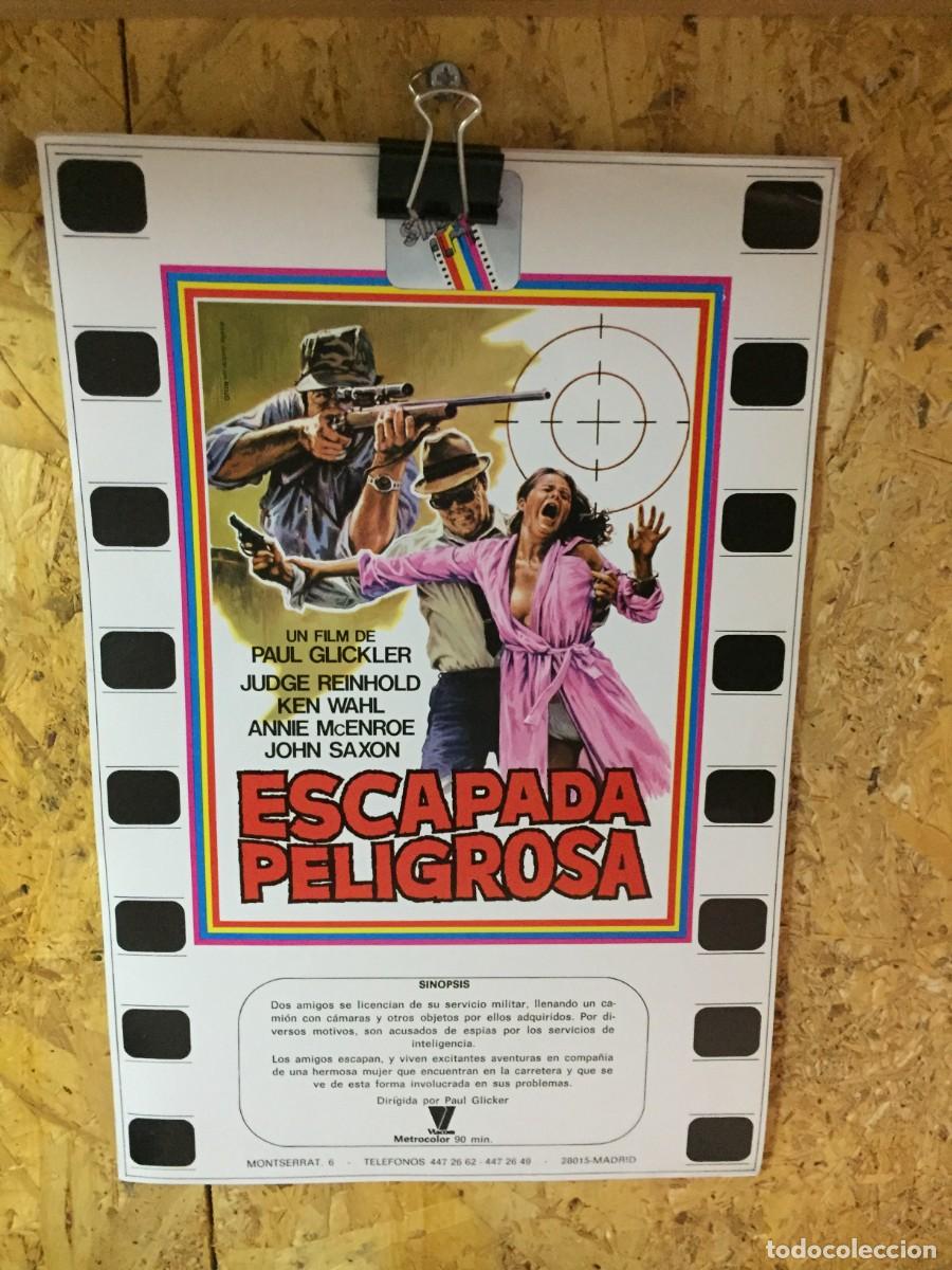 Cine: Hoja sinopsis Escapada peligrosa
