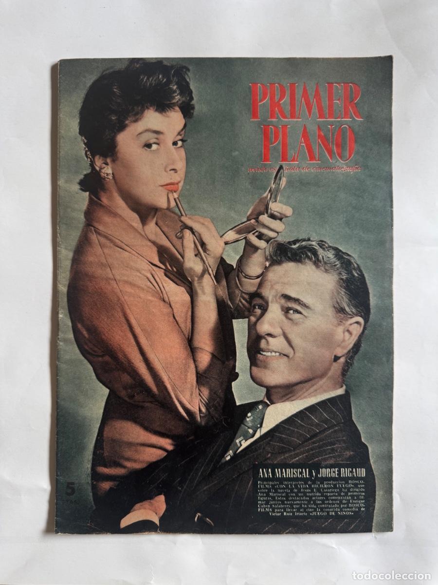 Cine: Revista Primer Plano, Ana Mariscal, Robert Taylor, Pierre Cressoy, A&ntilde;o 1957