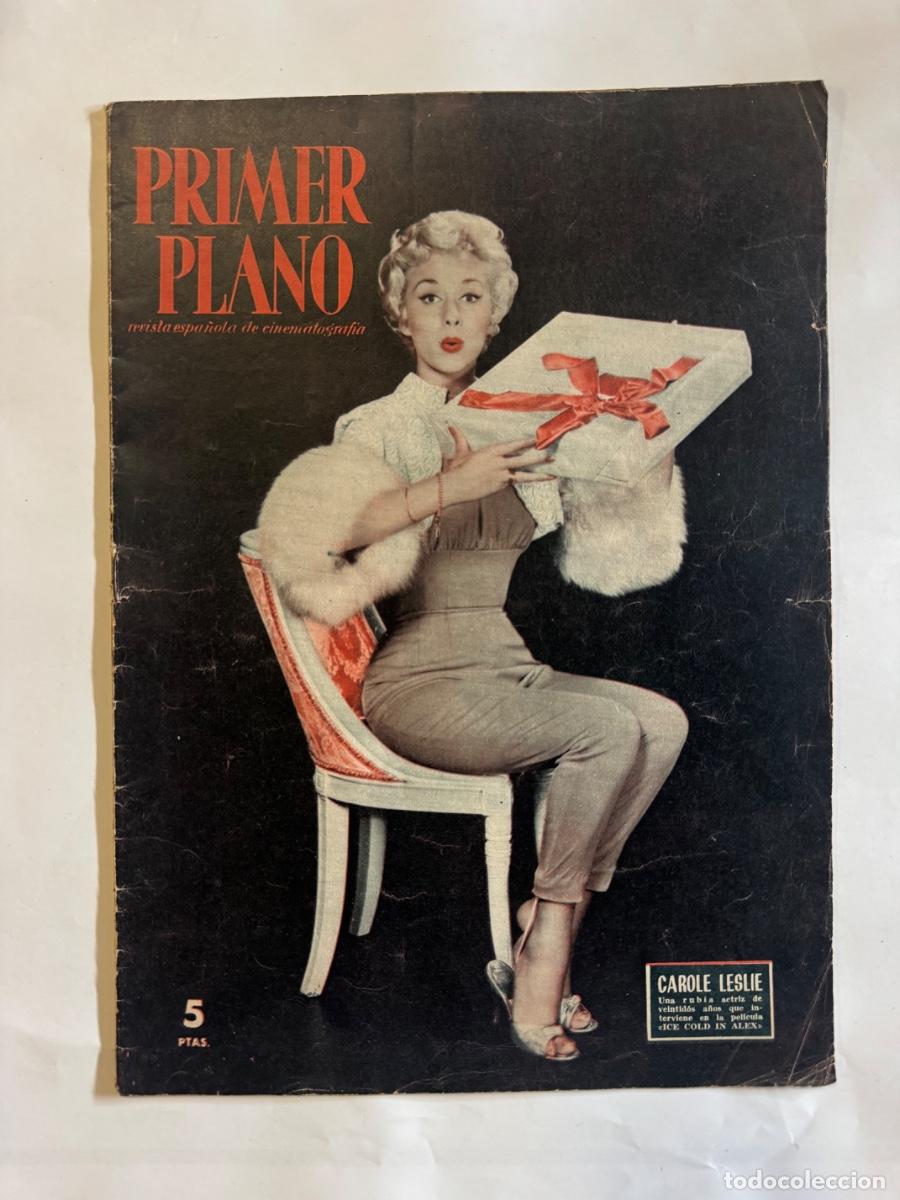 Cine: Revista Primer Plano, Carole Leslie, Jayne Mansfield, Robert Taylor, A&ntilde;o 1958