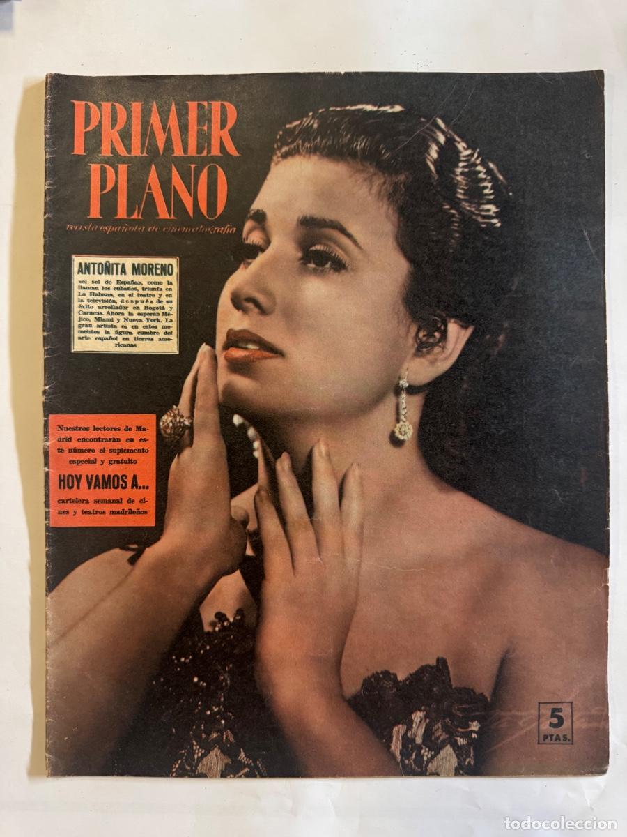 Cine: Revista Primer Plano, Anto&ntilde;ita Moreno, Manolo Moran, Kim Novak, A&ntilde;o 1955