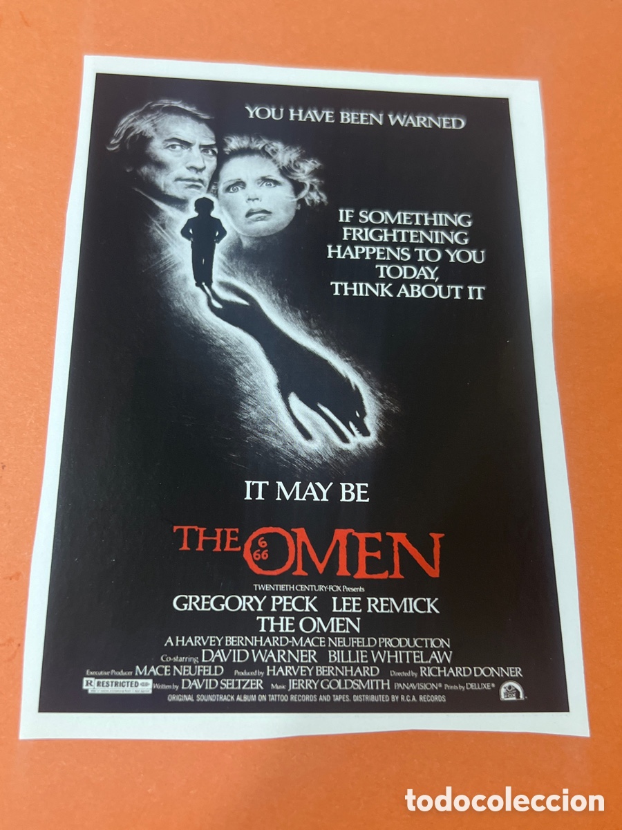 Cine: W201. CARTEL MAN&Iacute;A - NI&Ntilde;OS DE MIEDO - LA PROFEC&Iacute;A