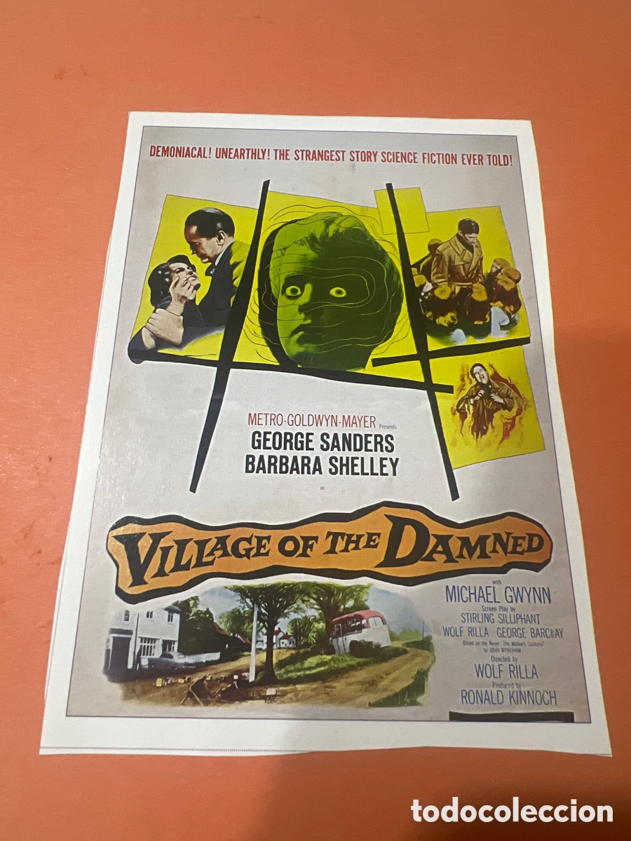 Cinema: W201. CARTEL MAN&Iacute;A - NI&Ntilde;OS DE MIEDO - EL PUEBLO DE LOS MALDITOS