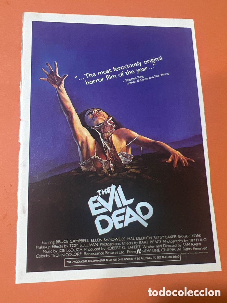Kino: W201. CARTEL MAN&Iacute;A - SAM RAIM Y EL TERROR DE LOS 80 - POSESION INFERNAL
