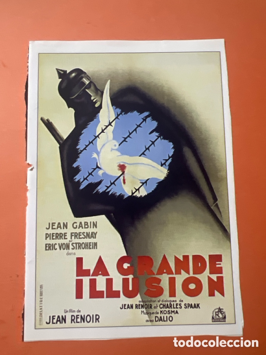 Kino: L0/1. CARTEL MAN&Iacute;A - FUGAS DE CINE - LA GRAN ILUSI&Oacute;N
