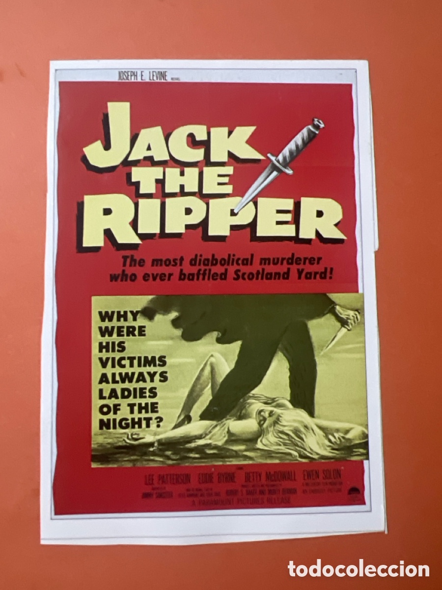 Cinema: L0/1. TERROR MANIA - JACK EL DESTRIPADOR - JACK EL DESTRIPADOR