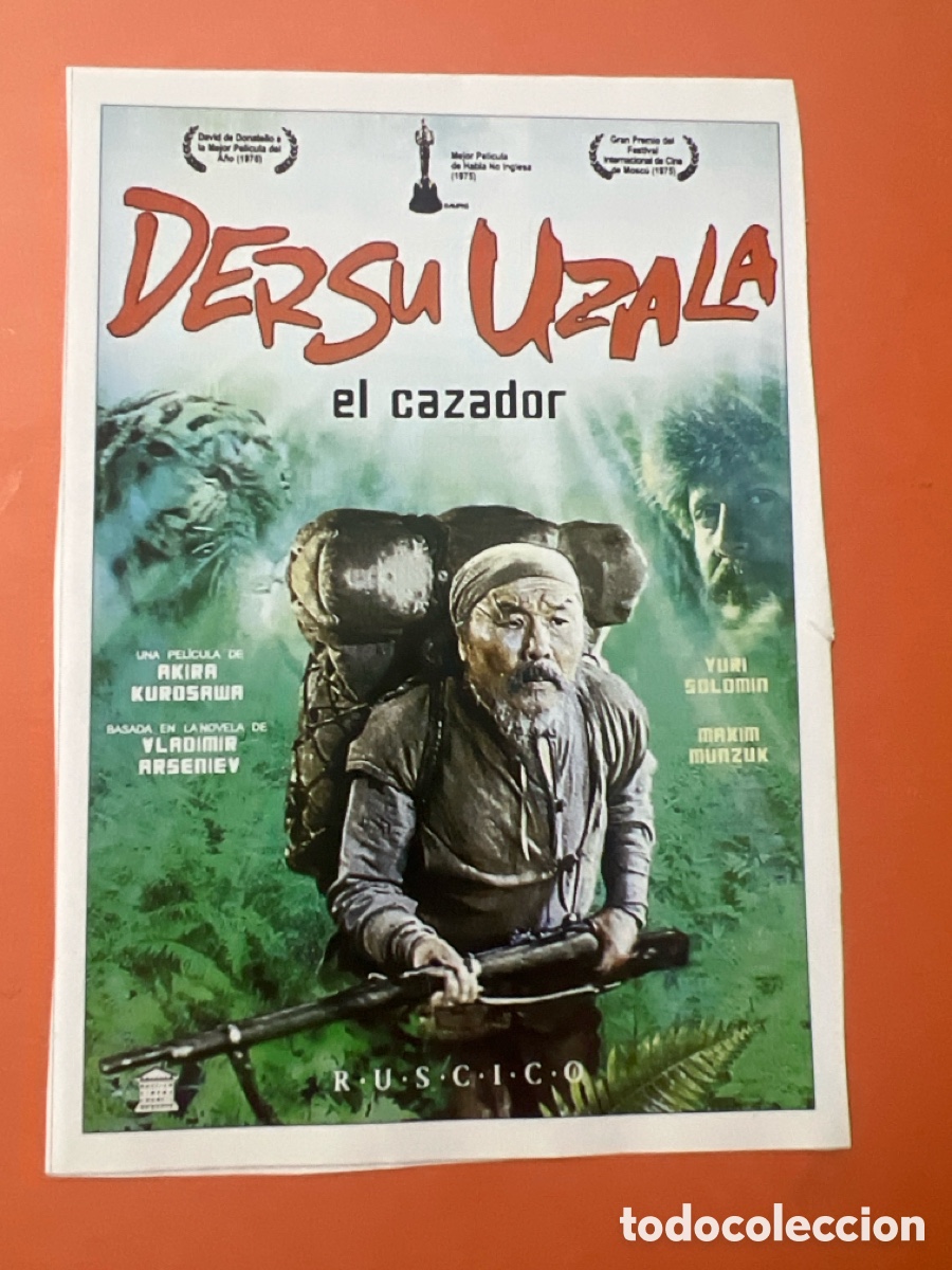 Cinema: L0/1. CARTEL MAN&Iacute;A - ODISEAS DE SUPERVIVENCIA - DERSU UZALA , EL CAZADOR