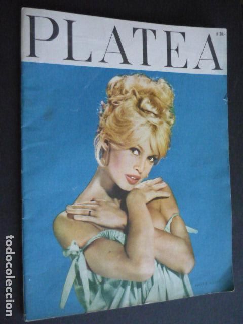 Cine: REVISTA PLATEA CINE BRIGITTE BARDOT EN PORTADA 1960